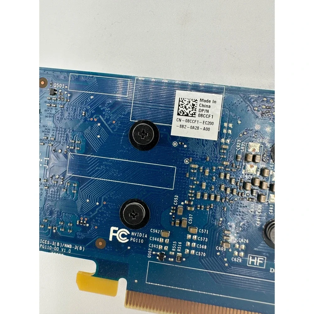 NVIDIA GeForce GT 1030 GPU Dell 08CCF1 Low Profile HDMI DP Good Condition